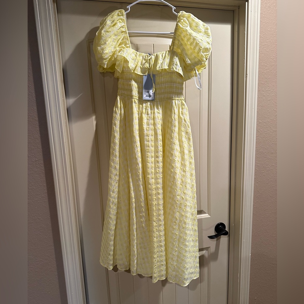 NWT ANTONIO MELANI MILKMAID DRESS